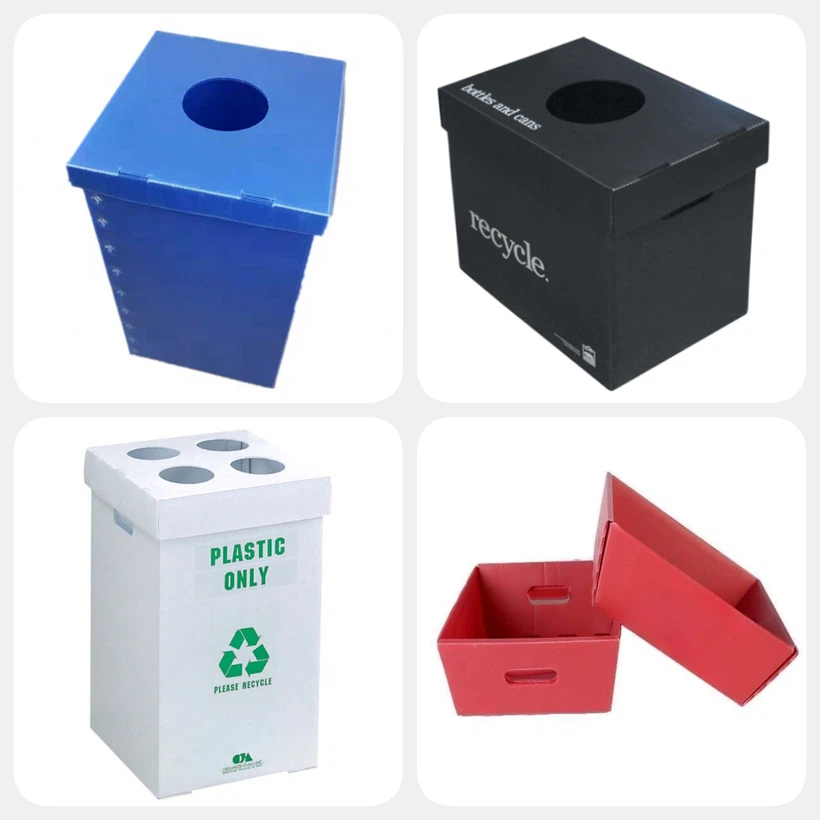 coroplast bins coroplast bins
