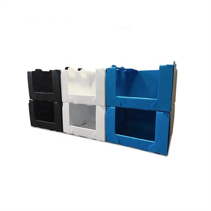Foldable Coroplast Warehouse Bins