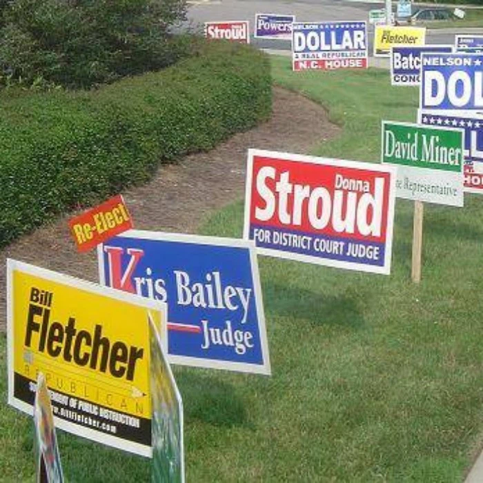 corrugated plastic yard sign corrugated plastic yard sign