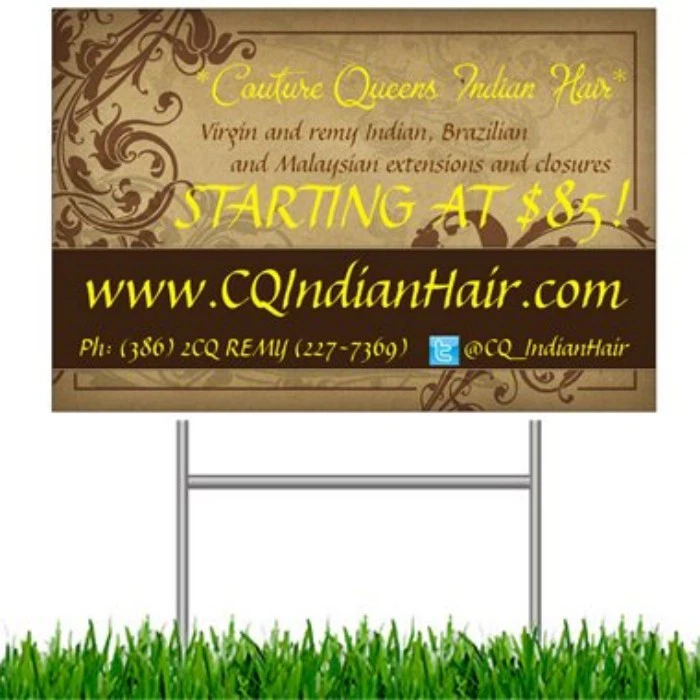 PP Corflute Advertising Sign